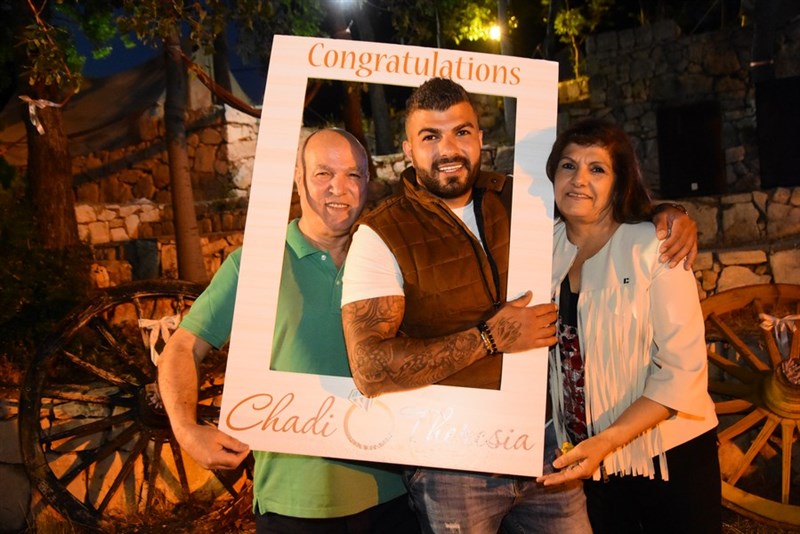 Congratulations Theresia and Chady